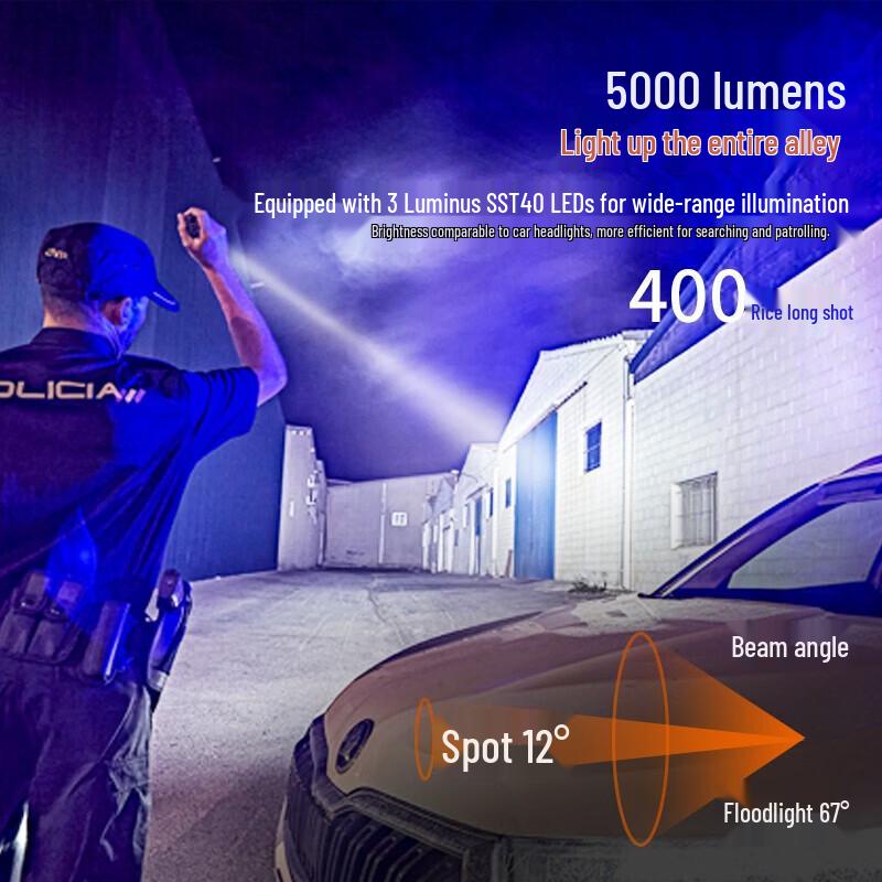 Fenix TK35UE V2.0 High-Performance Rechargeable Flashlight