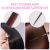 Hair Styling Comb Set Teasing Hair Brush Rat Tail Combs Edge Brush Hair Tail Tools Braid Tool Loop with Hair Clips