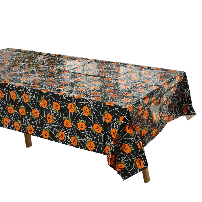 Bloody Table Cover Bloody Handprints Tablecloths Rectangle Scary Table Cover for Halloween Spooky Party Decorations