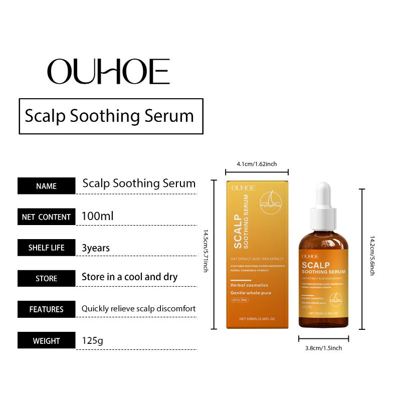 Dry Itchy Scalp  Serum Nourishes Soothes Strengthens Hair Roots Professional Level Comfort for All Ages