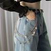 Punk Ins Butterfly Pants Chain & Belt - Stylish Waist Chain For Jeans Skirts Gothic Street Fashion Accessories