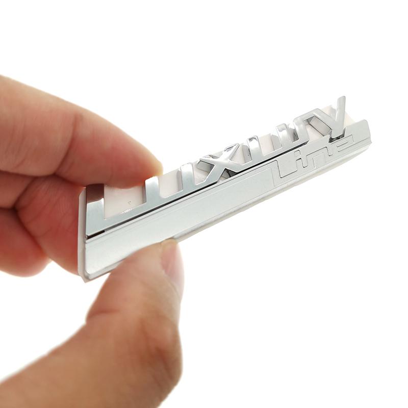 

1 шт. 3D ABS Sport LINE Luxury LINE боковая эмблема наклейка для 2 3 4 5 7 серии GT Fender Luxury-Line значок логотип автомобиля наклейка для стайлинга автомобиля luxury