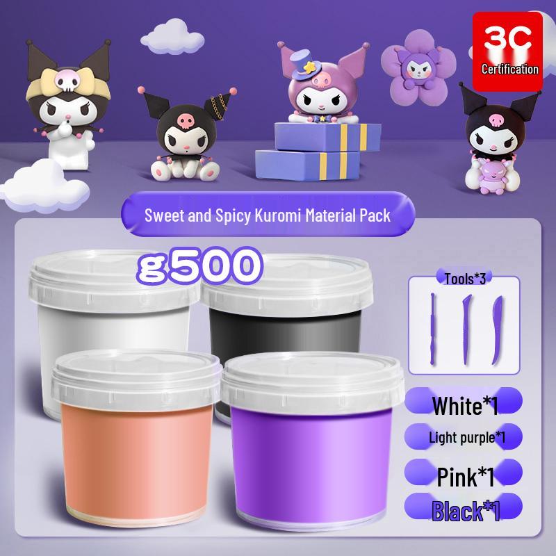 500-Pack Lightweight Color Clay: 24 Non-Toxic, Lead-Free Colors for Kindergarten DIY Play