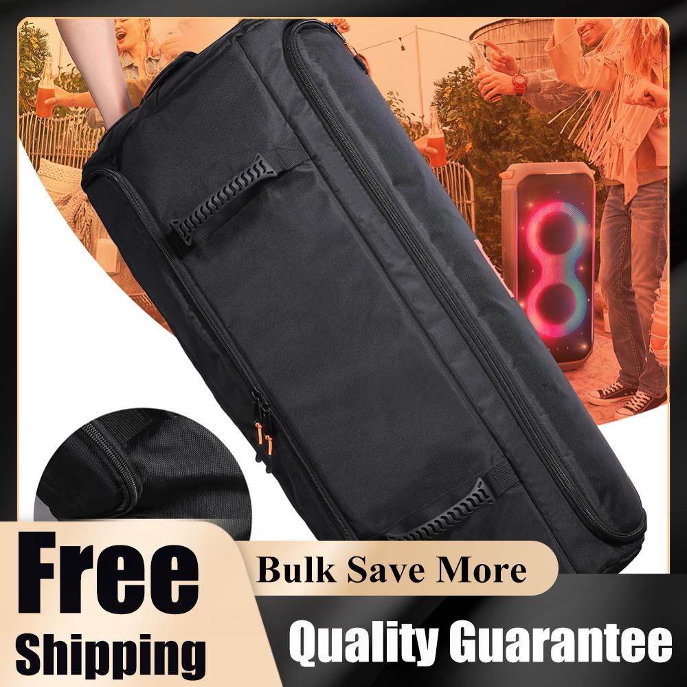 Waterproof Speaker Case Bags with Handle Foldable Storage Bag Organizer Double Zipper Carrying Storage Bags for JBL PARTYBOX 710