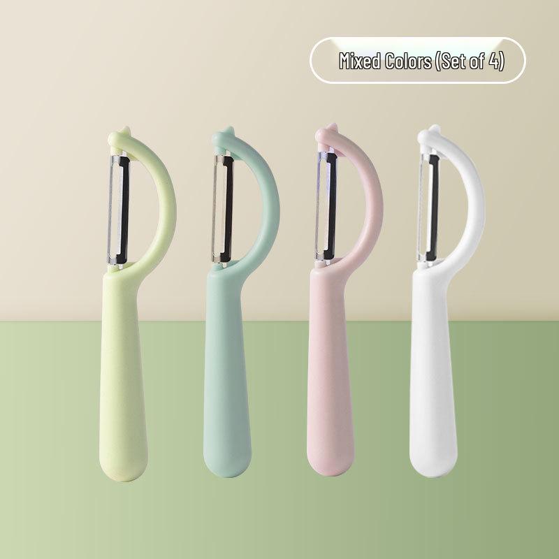 Stainless Steel Multi-functional Kitchen Peeler and Grater for Fruits, Vegetables, and Sugarcane