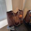 Bag Women's Large-capacity New Casual Versatile Shoulder Shopping Bag Commuter Tote Bag