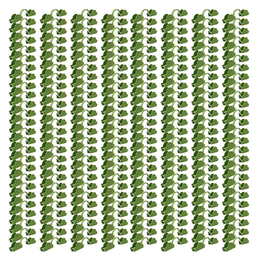 200Pcs Greenhouse Film Clamps Garden Plant Cover Fixing Clips Greenhouse Film Pressing Buckles for Home Garden & Greenhouse