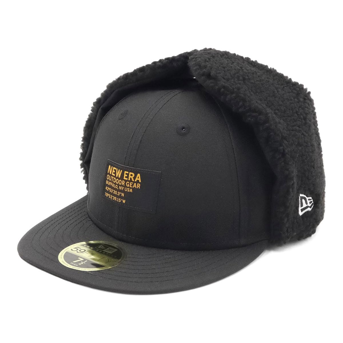 

newera Outdoor Pilot Cap LP 59FIFTY Dog Ear 14509780 NER35O0511 Black CORDURA ONSPOTZ Special Order Hat Cordura Gokyu Fifty 5950 Low Profile Genuine