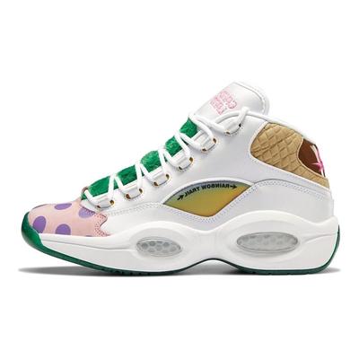 Hasbro X Question Mid Candy Land Men Sneakers White Pixie-Pink Goal-Green GZ8826