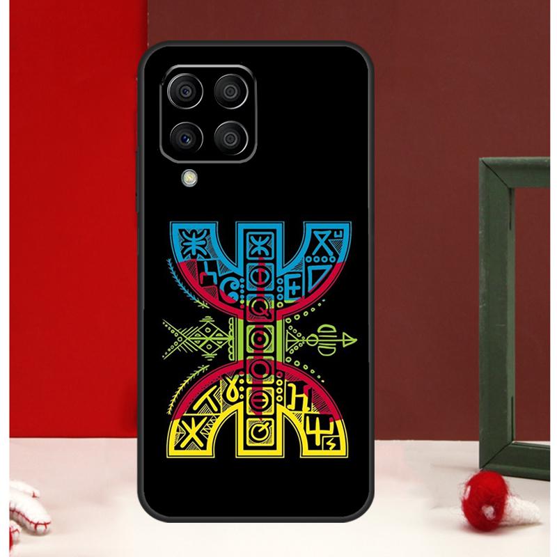 Amazigh Berber Flag Case For Samsung Galaxy M56 M36 M16 M31 M21 M13 M33 M53 M15 M35 M55 M12 M32 M52 M14 M34 M54