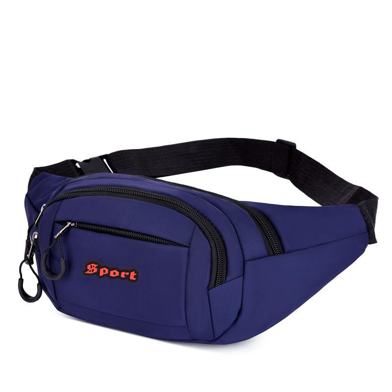 New Niche Men's Messenger Bag Fashion Spring and Summer Multi Functional Chest Bag Fitness Outdoor Sports Mobile Phone Purse Woman