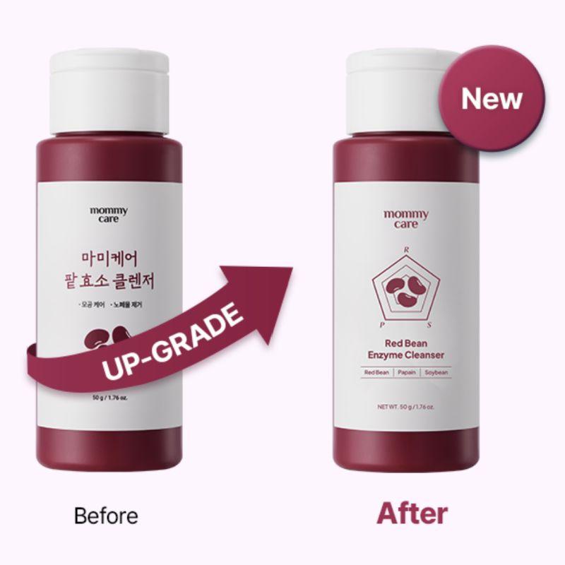 MOMMY CARE Red Bean Enzyme Powder Cleanser 50g | Pore & Sebum Deep Cleansing Facial Wash