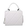 2025 new fashion spring new simple ins diamond tote bag large capacity shoulder messenger bag bag women