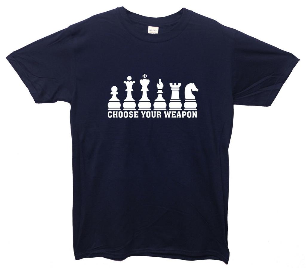 Choose Your Weapon T-Shirt (Queens Gambit Inspired)