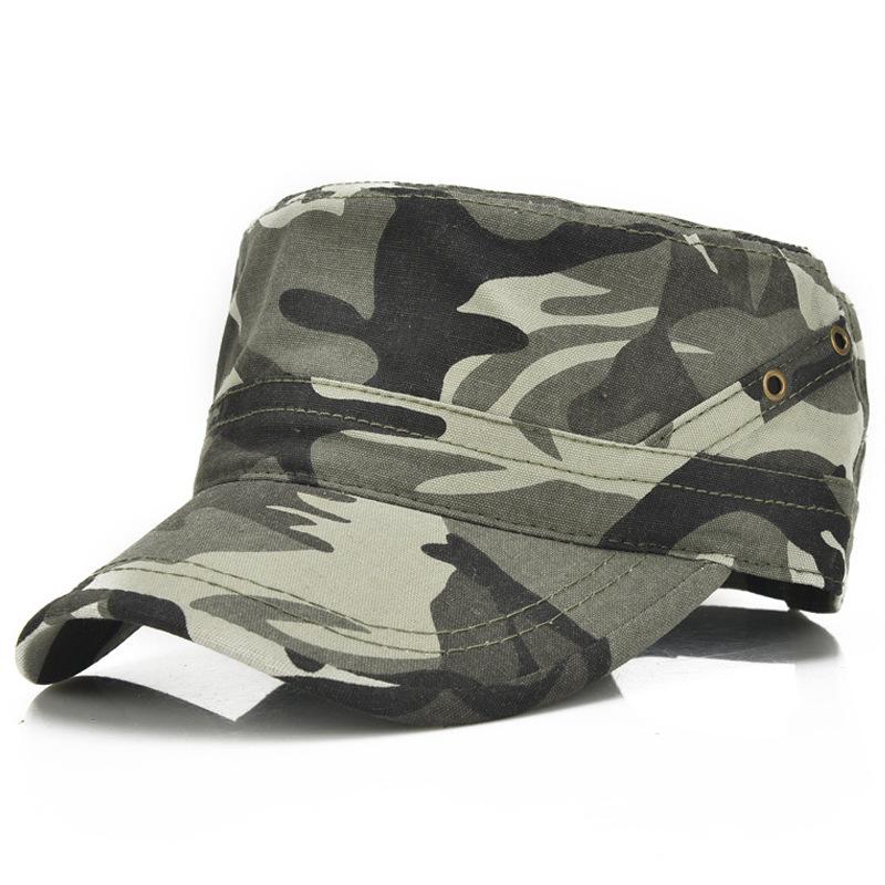 Herren-Schiebermütze im koreanischen Camouflage-Stil – trendige, lässige Entenschnabelmütze für Frühling/Herbst