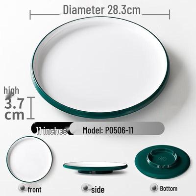 Ruhan Melamine Round Dinner Plate