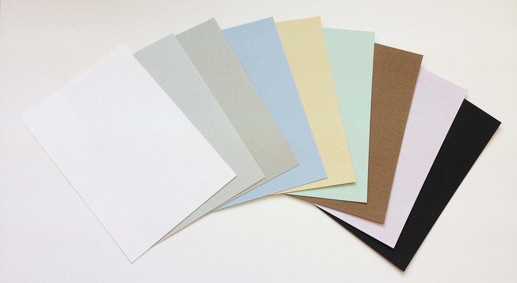 Muse Pastel Paper Pastel Mermaid Book F8 186g Silk, Light Gray, Greige, Blue Cloud, Hazel, Mint, Hihada, Violet, Black, 18 Sheets PSM-2708 F8