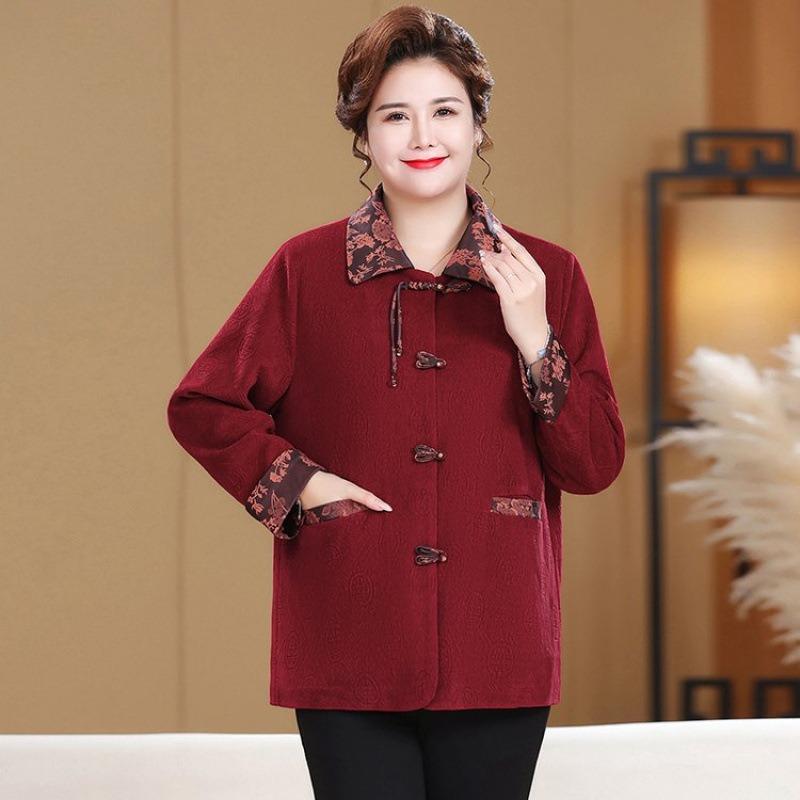 Extra large size new fashion spring and autumn coat new women's top