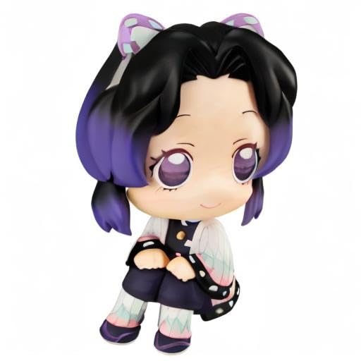 Rukappu Demon Slayer: Kimetsu No Yaiba Shinobu Kocho About 110mm PVC Painted Finished Figure