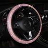 38CM Car Steering Wheel Cover Diamond Wheel Cover for Women Steering Wheel Cover Universal Anti-Slip Car Styling Accessories