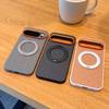 For Google Pixel 10 Pro XL Case Luxury Cloth Ring Stand Magnetic MagSafe Protective Back Cover For Pixel 10 Pro 10A Phone Shell