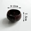 Natural Coconut Shell Bowls Food Grade Polished Eco Bowl for Camping Snack Serving Farmhouse Kitchen Table Decoration