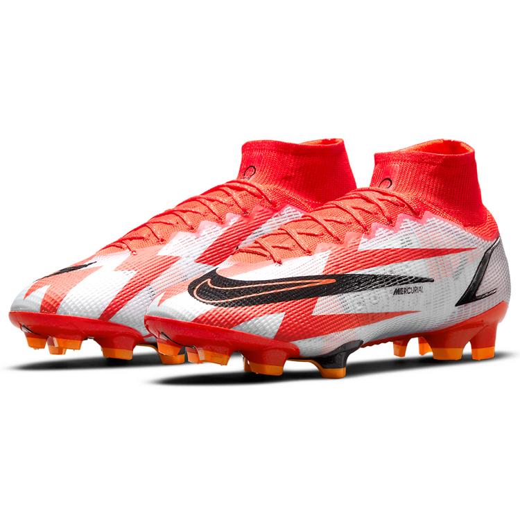 New Nike Mercurial Superfly 8 Elite Fg CR7 Chile Red DB2858-600