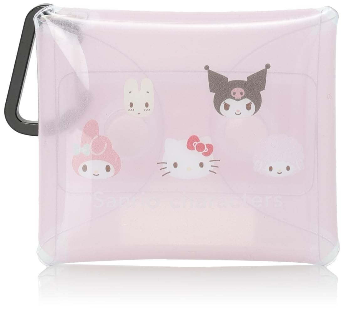 

Аксессуар Мини-сумочка с прозрачным прозрачным многослойным SS Commuting to Cute Character sanrio0035 Okay Pink [Sanrio] Сумка, держатель, карабин, сумка,
