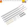 12V Interior LED Light Bar 48 Leds Strip Lights With Switch And Magnets 6500K White Light For Car Van RV With US Plug