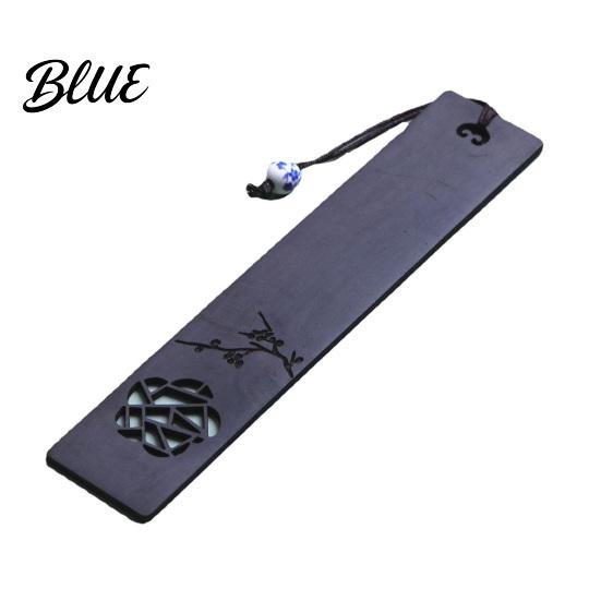 Elegant Book Accessory Spring Window Cutout Bookmark Rosewood Redwood Page Marker