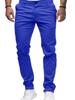 Oufier Herren Hose mit geradem Bein Lässige Sommer Basic Baumwollhose