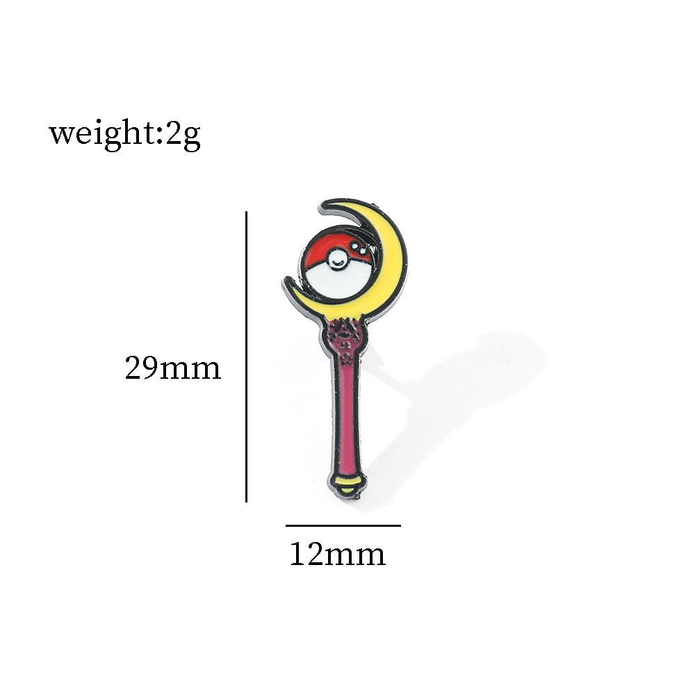 

Unique Metal Badge Cartoon Character Pin For Personalized Style StyleD