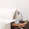 RHYTHM Alarm Clock with Electronic Alarm Alarm and Light Radio-Controlled (Just Function) (4RL439SR04)