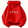 Dance girl fashion hooded sportswear autumn casual comfortable fleece top