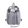 Schoolbag Korean version ins versatile plaid backpack female niche design cartoon cute rabbit ears casual student schoolbag