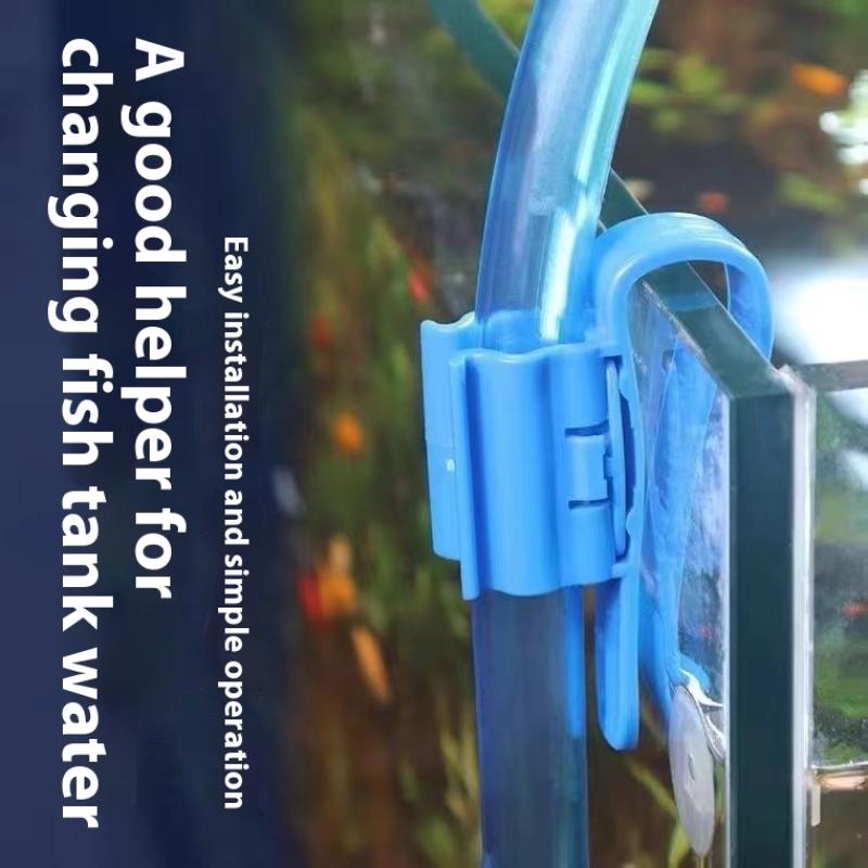 1 buc. Acvariu Filtrare Țeavă Apă Furtun Filtru Suport Furtun Clip Găleată Home Brew Tub Sifon Țeavă Control Debit Vin Bere Colier Pește