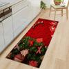 Christmas Kitchen Sand Carpet Doormat Long Floor Mat