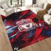 Liverpool Football Club Teppich Geeignet für Wohnzimmer Flur Esszimmer Balkon Rutschfester Teppich Anime Bürodekoration Geschenk für Festivals
