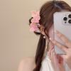 Butterfly Hair Clip Flower And Butterfly Hair Barrette Hawaiian Floral