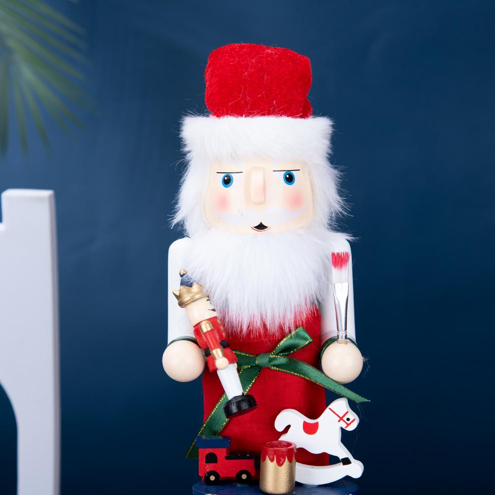 Santa's Workshop Nutcracker Figurine