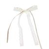 Long Ribbon Hair Bows Lace Bowknot Hair Clip Korean Style Hair Clip Women Braids Holder Nonslip Barrettes Hair Decors