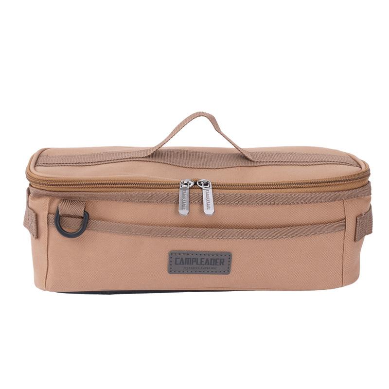 Outdoor Camping Tools Storage Bag Portable Tableware Ground Nail Stove Ground Nail Wind Rope Camping Bag Handbag