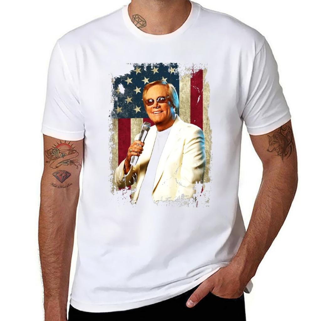 Vintage George Jones T Shirt For Unisexs And Unisexs Tee Tshirt T Shirts For Unisex Slim Fit Tshirt
