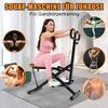 Squat Machine for Home, foldable trainer for glute muscle training with resistance bands, for buttocks, thighs, belly, back/leg press, hip thrust