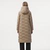 Tanboer Women's Hooded Mid-Length Down Parka
