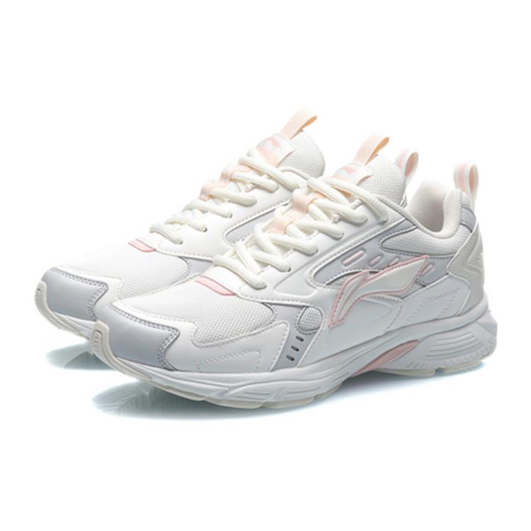 Li Ning Running Collection Slip Resistant Cushioning Abrasion Resistant Breathable Low Top Running Shoes Women's ARLQ012-5