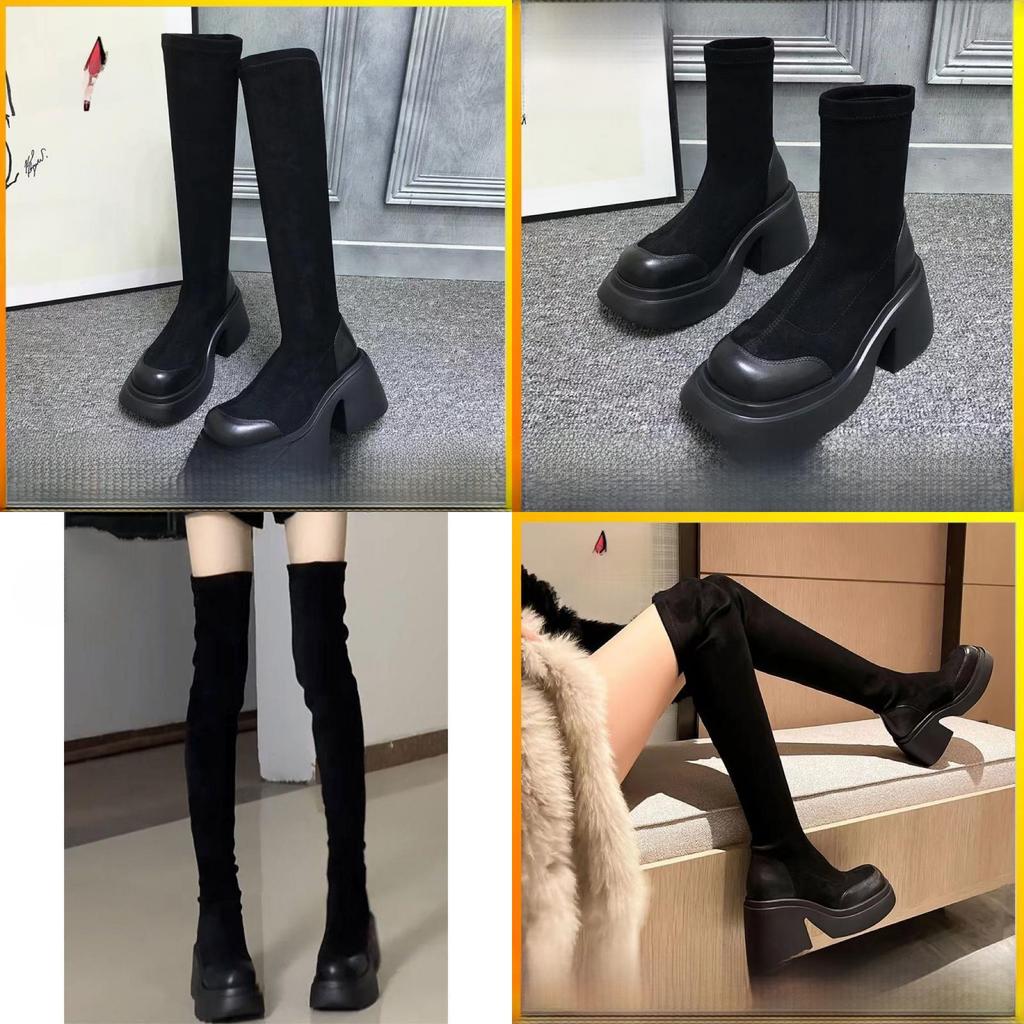 Martin Boots For Women With Thick Sole And Waterproof Platform For Casual And Fashion Wear