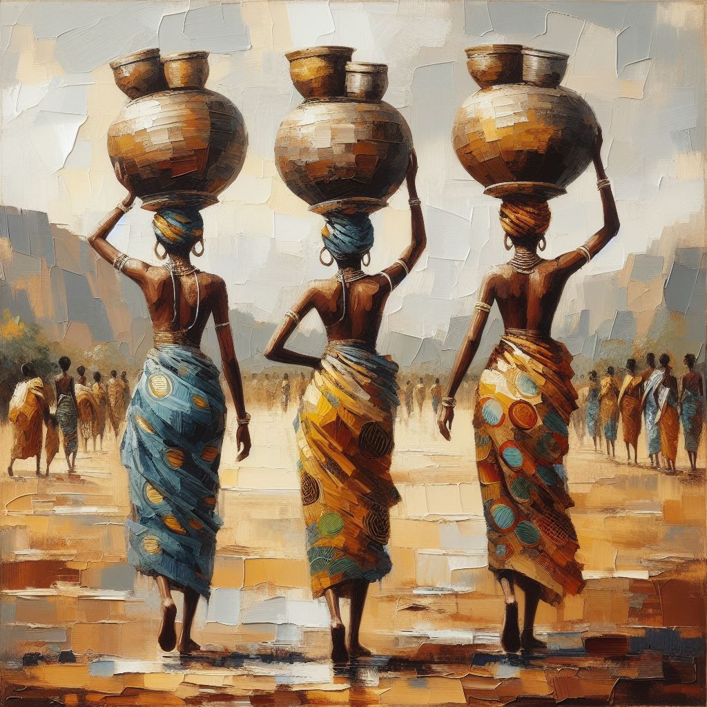 Arte Culturale Africana Etnica Stampe Poster Donna Nera Per Soggiorno Decorazioni per la Casa Ragazza Africana Astratta Pittura su Tela Arte da Parete