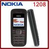 Refurbished Nokia 1208 Unlocked Original 2G GSM 900/1800 Flashlight  Keyboard Mobile Phone