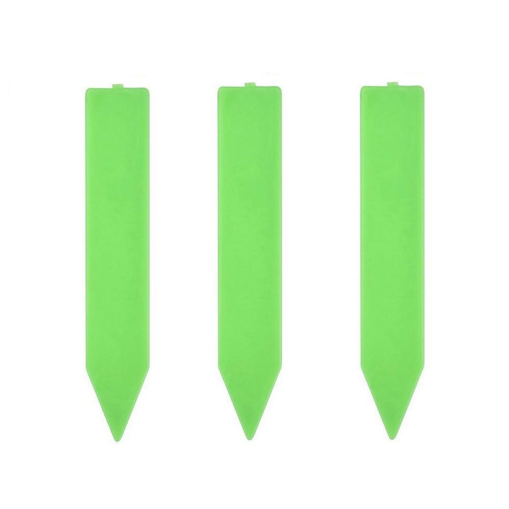 

100 шт. этикетки для садовых растений, пластиковые бирки для растений, детские маркеры, цветочные горшки, этикетки для рассады, инструменты для маркировки лотков 10cmX2cm зелёный